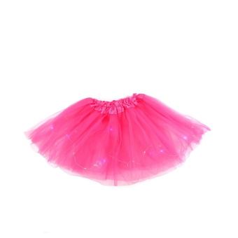 Falda de Tul con Luces LED Mujer – Tutu Largo de 40cm