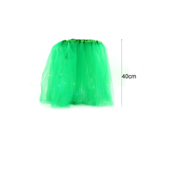 Falda de Tul con Luces LED Mujer – Tutu Largo de 40cm
