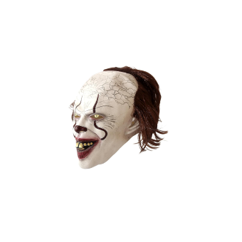Máscara de látex para adulto inspirada en Pennywise – Payaso IT Halloween