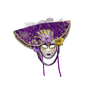Máscara Veneciana para Carnaval y Halloween – Diseño Elegante y Colorido, Ideal para Fiestas y Fantasía