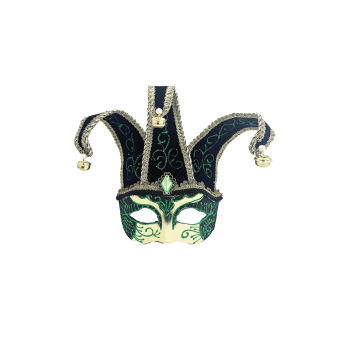 Máscara de Bufón veneciano – Perfecta para eventos temáticos y coleccionistas