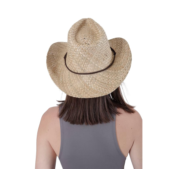 Sombrero Western de Paja – Estilo Vaquero Unisex | Talla Única XH-2